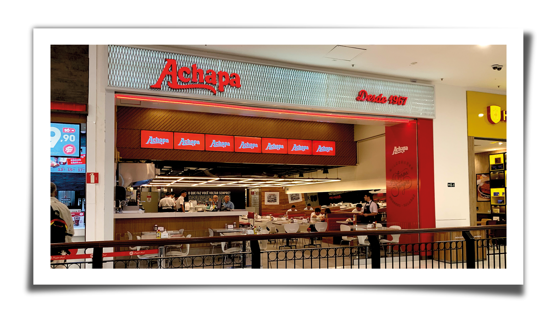 Achapa Hamburgers Lojas