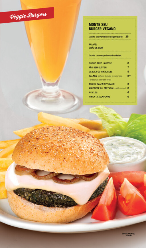 Achapa Hamburgers Cardápio